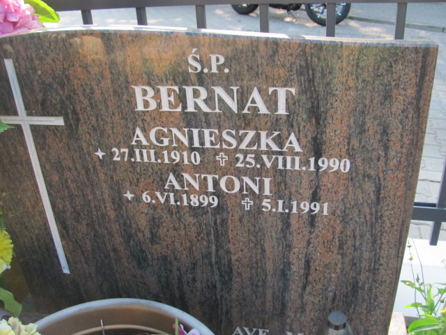 Antoni Bernat 1899 Gdynia Orłowo - Grobonet - Wyszukiwarka osób pochowanych