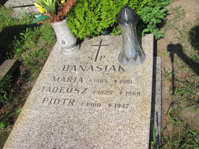Piotr Banasiak 1900 Gdynia Orłowo - Grobonet - Wyszukiwarka osób pochowanych
