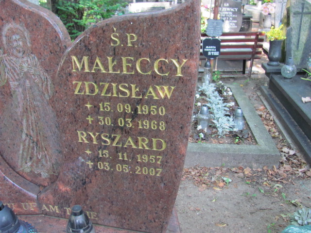 Ryszard Małecki 1957 Gdynia Orłowo - Grobonet - Wyszukiwarka osób pochowanych