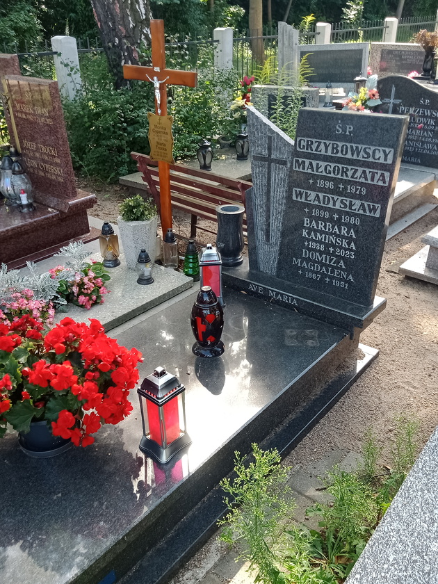 Małgorzata Grzybowska 1896 Gdynia Orłowo - Grobonet - Wyszukiwarka osób pochowanych