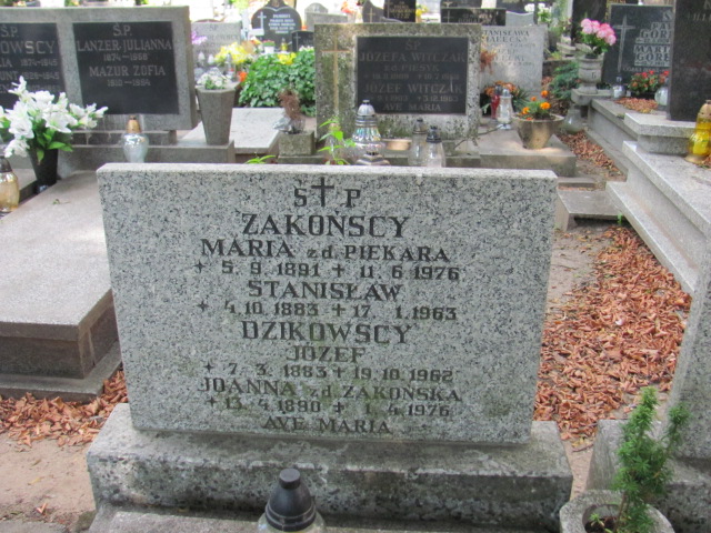 Joanna Dzikowska 1890 Gdynia Orłowo - Grobonet - Wyszukiwarka osób pochowanych