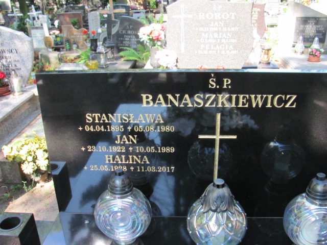 Stanisława Banaszkiewicz 1895 Gdynia Orłowo - Grobonet - Wyszukiwarka osób pochowanych