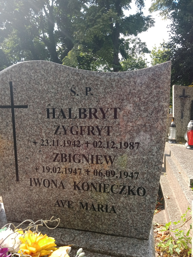 Zbigniew Halbryt 1947 Gdynia Orłowo - Grobonet - Wyszukiwarka osób pochowanych