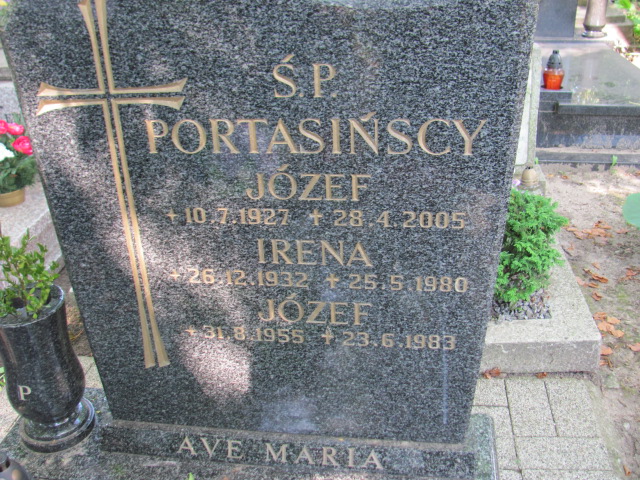 Irena Portasińska  1932 Gdynia Orłowo - Grobonet - Wyszukiwarka osób pochowanych