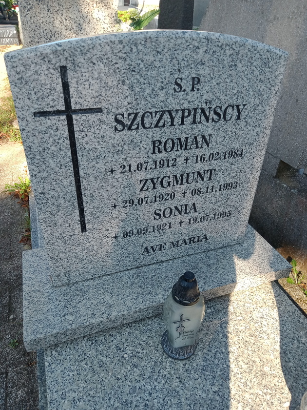 Grób Sonia Szczypińska