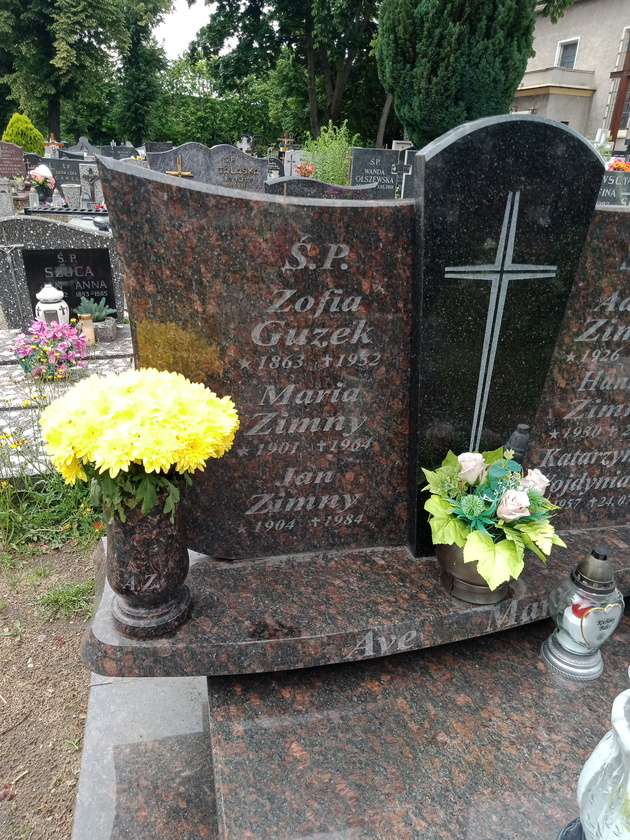 Zofia Guzek 1864 Gdynia Orłowo - Grobonet - Wyszukiwarka osób pochowanych