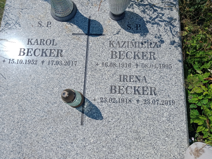 Karol Michał Becker 1952 Gdynia Orłowo - Grobonet - Wyszukiwarka osób pochowanych