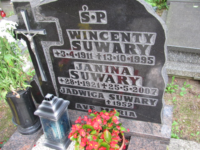 Wincenty Suwary 1911 Gdynia Orłowo - Grobonet - Wyszukiwarka osób pochowanych