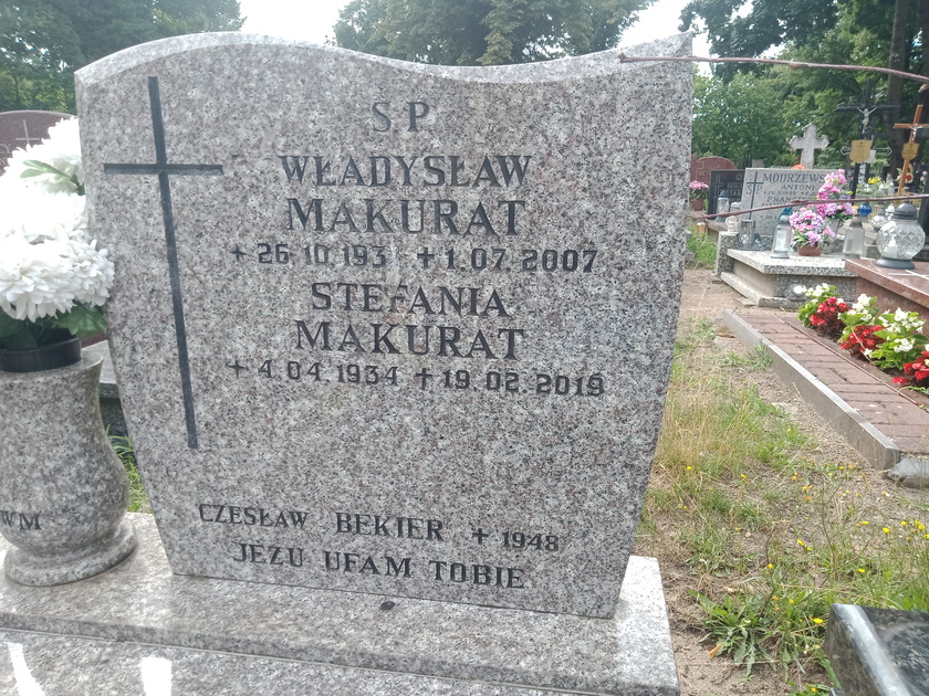 Stefania Makurat 1934 Gdynia Orłowo - Grobonet - Wyszukiwarka osób pochowanych