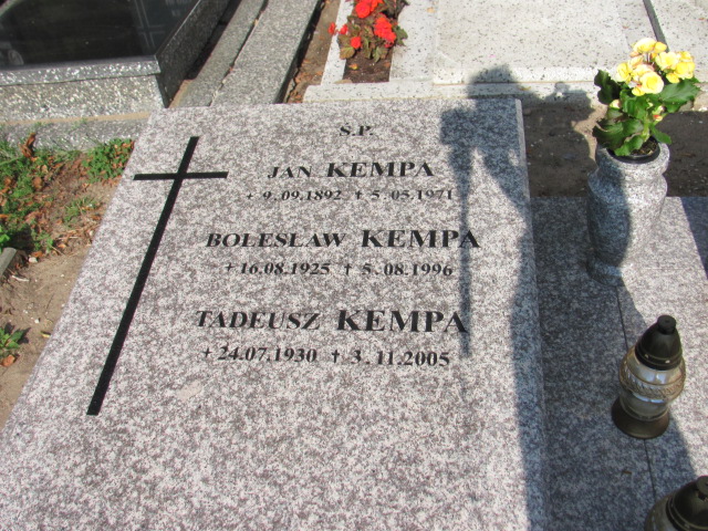 Grób Jan Kempa