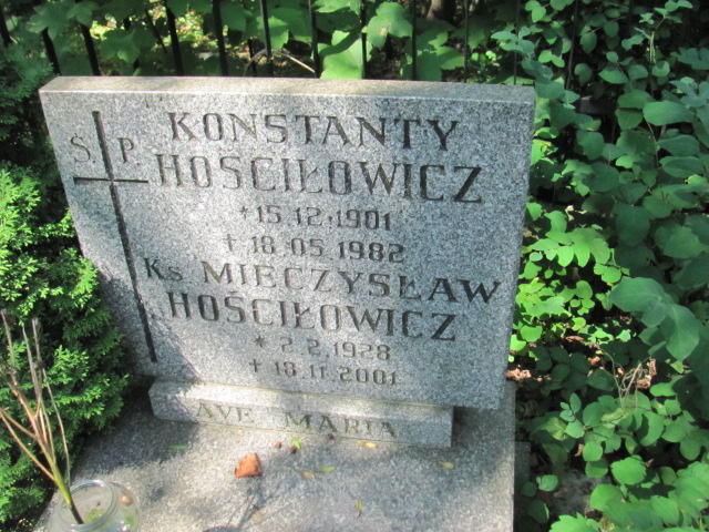 Konstanty Hościłowicz 1901 Gdynia Orłowo - Grobonet - Wyszukiwarka osób pochowanych
