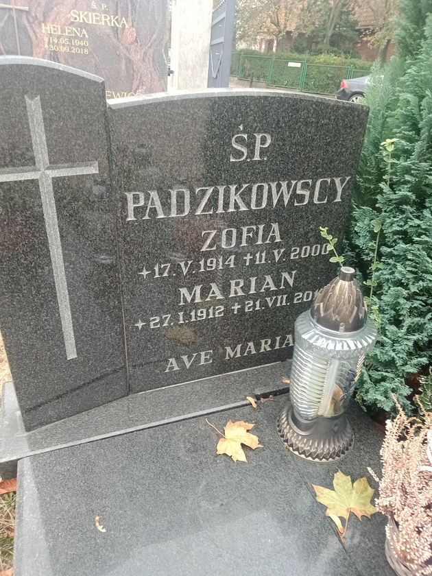 Marian Padzikowski 1912 Gdynia Orłowo - Grobonet - Wyszukiwarka osób pochowanych