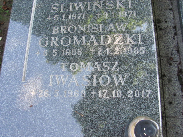 Tomasz Śliwiński 1971 Gdynia Orłowo - Grobonet - Wyszukiwarka osób pochowanych