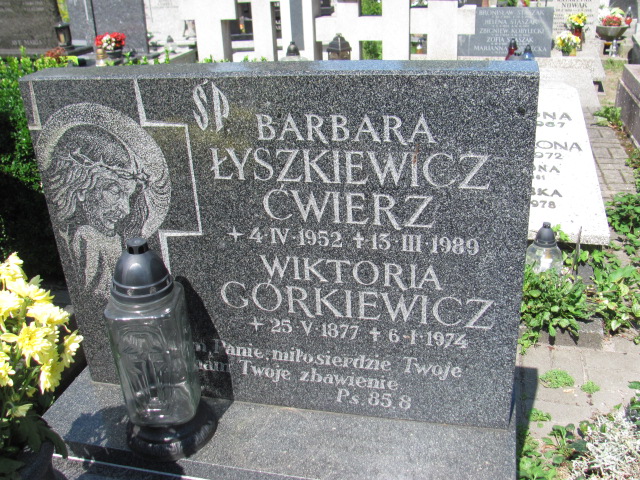 Barbara Łyszkiewicz Ćwierz 1952 Gdynia Orłowo - Grobonet - Wyszukiwarka osób pochowanych