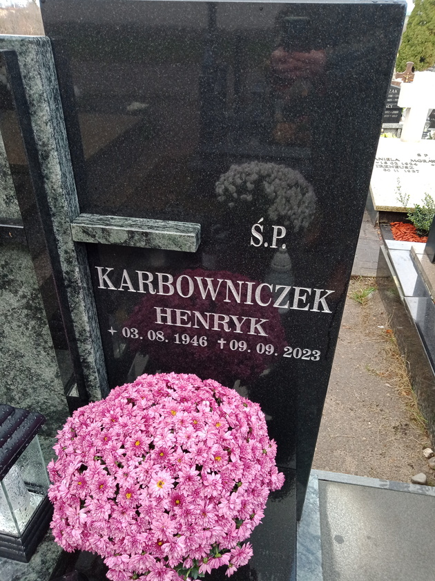 Grób Henryk  Karbowniczek
