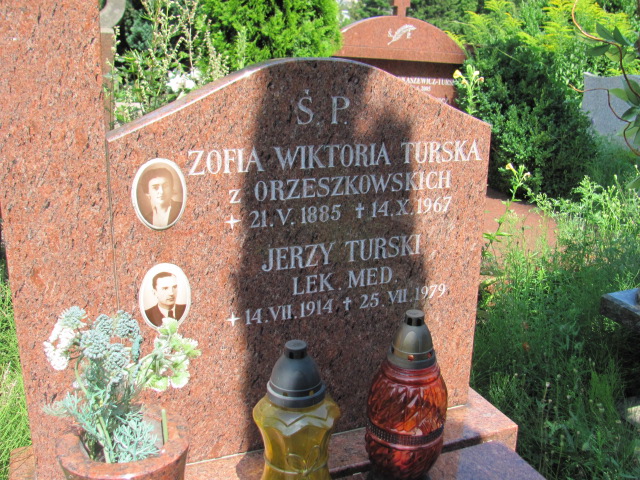 Zofia Turska 1885 Gdynia Orłowo - Grobonet - Wyszukiwarka osób pochowanych