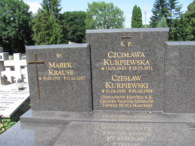 Marek Jerzy Krause 1951 Gdynia Orłowo - Grobonet - Wyszukiwarka osób pochowanych