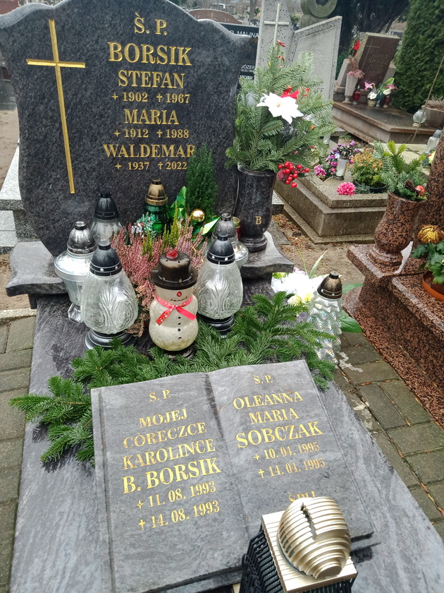 Waldemar Borsik 1937 Gdynia Orłowo - Grobonet - Wyszukiwarka osób pochowanych