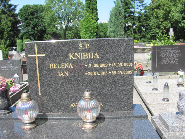 Helena Knibba 1909 Gdynia Orłowo - Grobonet - Wyszukiwarka osób pochowanych