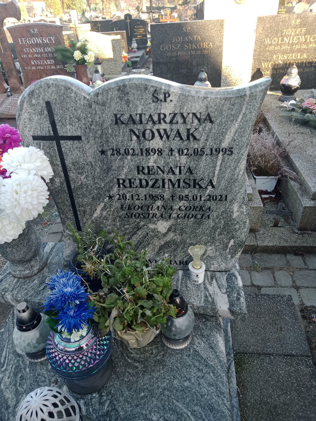 Renata Redzimska Gdynia Orłowo - Grobonet - Wyszukiwarka osób pochowanych