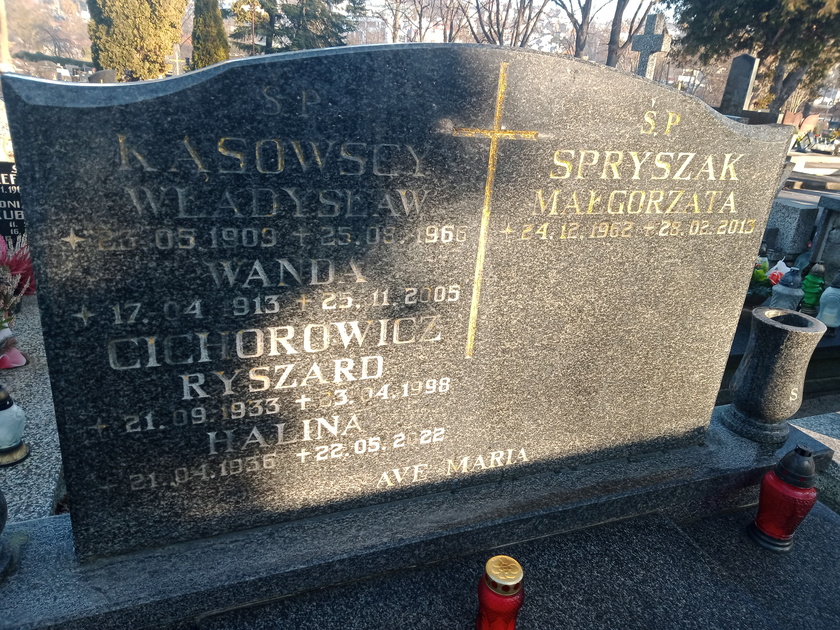 Małgorzata Ewa Spryszak 1962 Gdynia Orłowo - Grobonet - Wyszukiwarka osób pochowanych