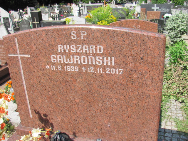 Ryszard Jan Gawroński 1939 Gdynia Orłowo - Grobonet - Wyszukiwarka osób pochowanych