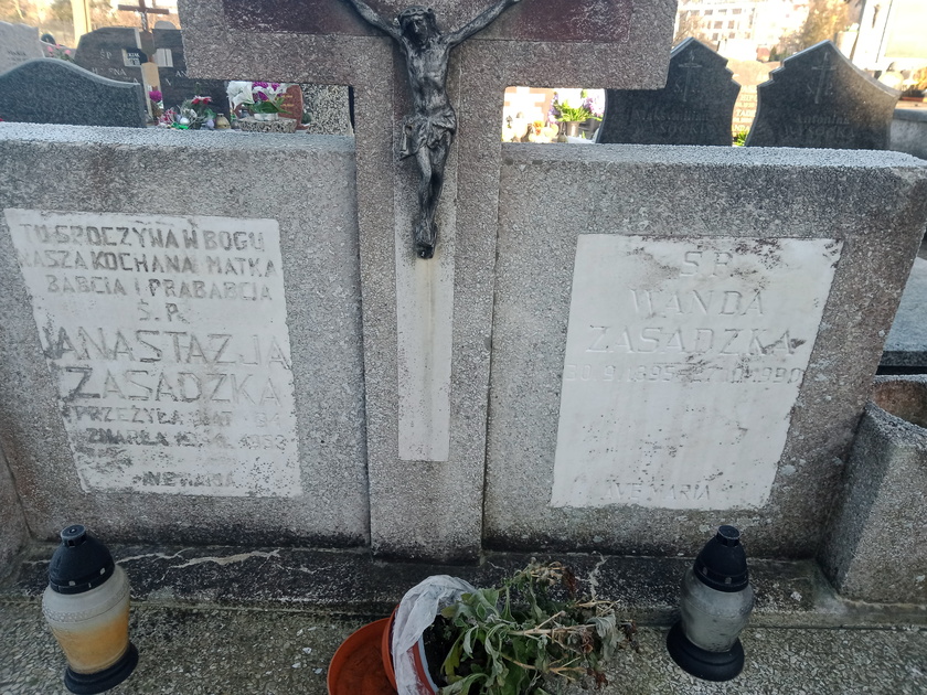 Anastazja Zasadzka 1869 Gdynia Orłowo - Grobonet - Wyszukiwarka osób pochowanych