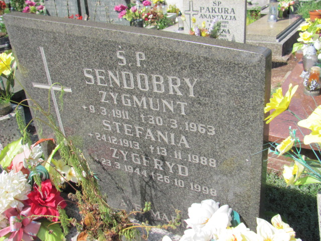 Stefania Sendobra  1913 Gdynia Orłowo - Grobonet - Wyszukiwarka osób pochowanych