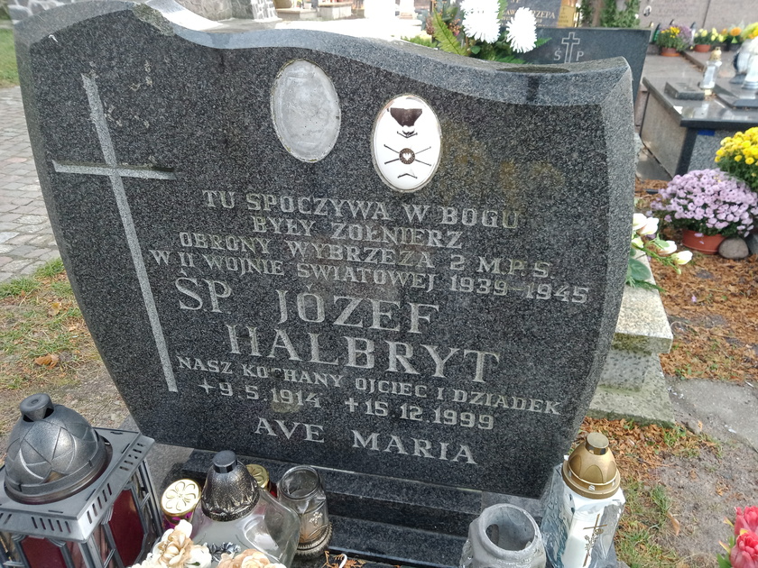 Józef Halbryt 1914 Gdynia Orłowo - Grobonet - Wyszukiwarka osób pochowanych