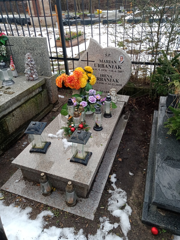 Irena Urbaniak 1941 Gdynia Orłowo - Grobonet - Wyszukiwarka osób pochowanych