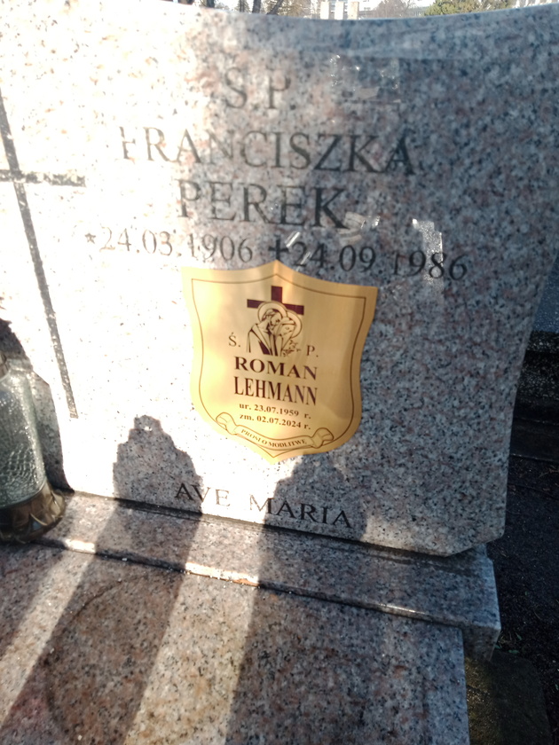 Roman Lehmann 1959 Gdynia Orłowo - Grobonet - Wyszukiwarka osób pochowanych