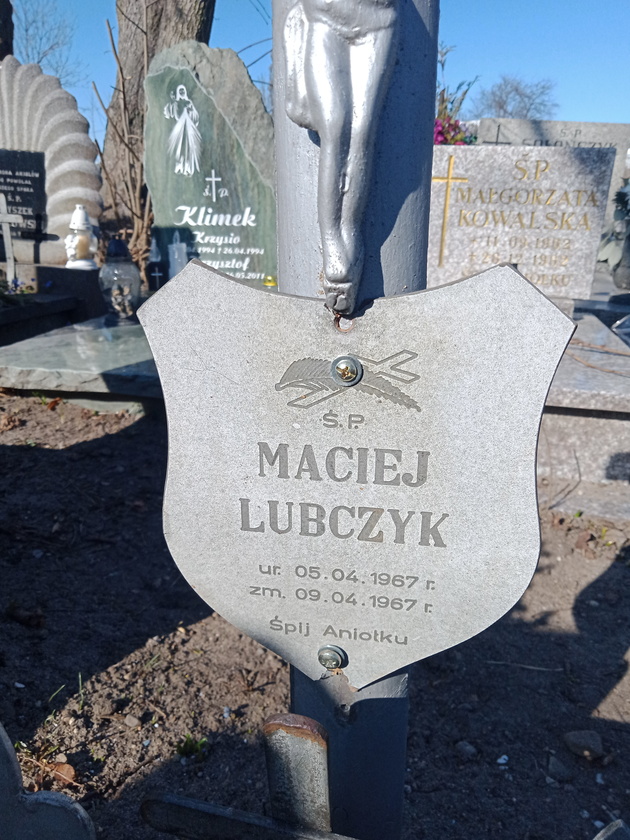 Maciej Lubczyk 1967 Gdynia Orłowo - Grobonet - Wyszukiwarka osób pochowanych