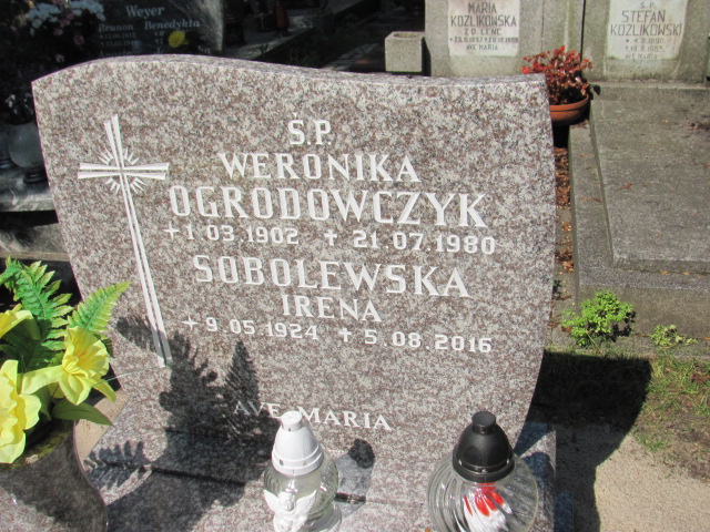 Weronika Ogrodowczyk 1902 Gdynia Orłowo - Grobonet - Wyszukiwarka osób pochowanych
