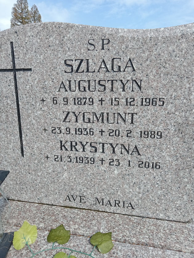 Augustyn Szlaga 1879 Gdynia Orłowo - Grobonet - Wyszukiwarka osób pochowanych