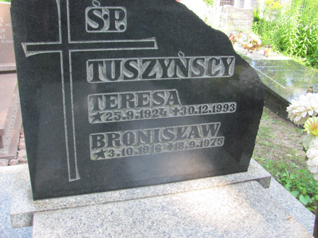 Teresa Tuszyńska 1924 Gdynia Orłowo - Grobonet - Wyszukiwarka osób pochowanych