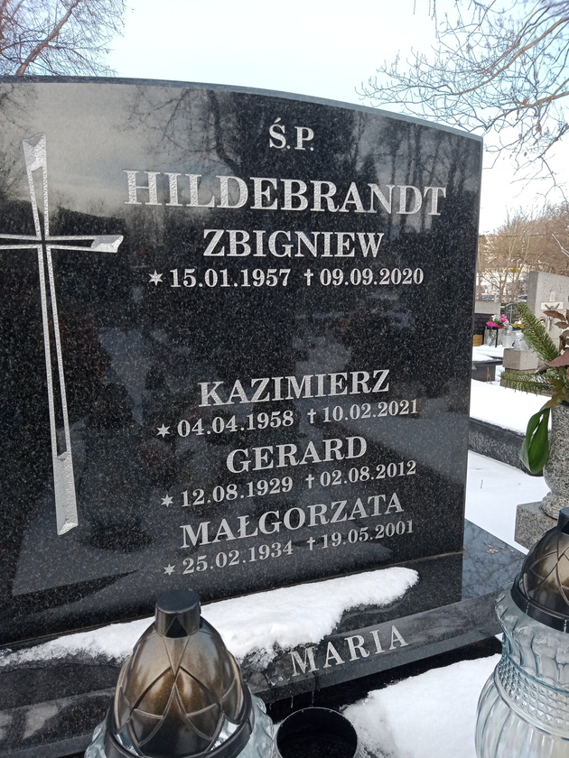 Grób Zbigniew Hildebrandt