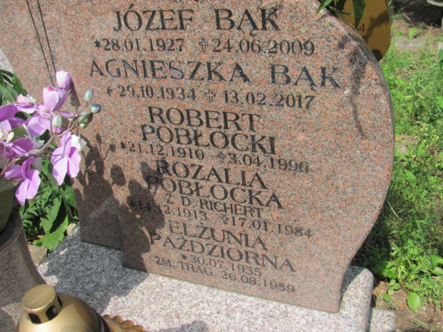 Robert Pobłocki 1910 Gdynia Orłowo - Grobonet - Wyszukiwarka osób pochowanych