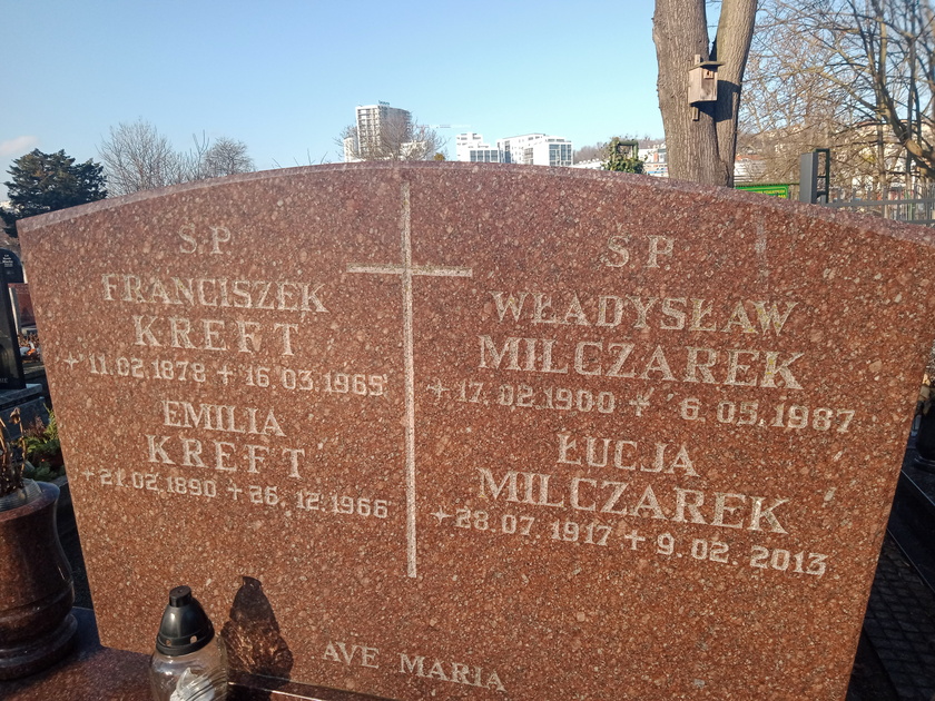 Emilia Kreft 1890 Gdynia Orłowo - Grobonet - Wyszukiwarka osób pochowanych