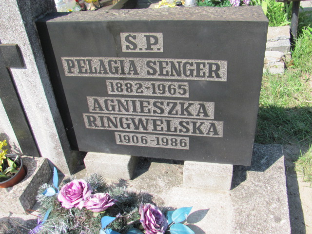 Pelagia Senger 1882 Gdynia Orłowo - Grobonet - Wyszukiwarka osób pochowanych