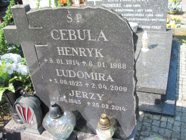 Henryk Cebula  1914 Gdynia Orłowo - Grobonet - Wyszukiwarka osób pochowanych