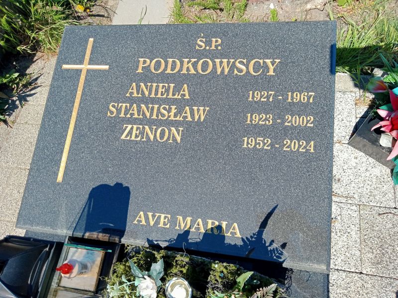 Aniela Podkowska 1927 Gdynia Orłowo - Grobonet - Wyszukiwarka osób pochowanych