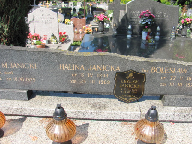 Lesław Tomasz Janicki 1930 Gdynia Orłowo - Grobonet - Wyszukiwarka osób pochowanych