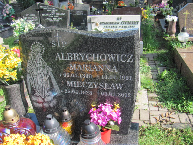 Marianna Albrychowicz 1890 Gdynia Orłowo - Grobonet - Wyszukiwarka osób pochowanych