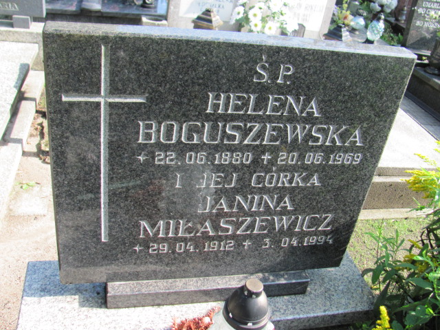 Janina Miłaszewicz 1912 Gdynia Orłowo - Grobonet - Wyszukiwarka osób pochowanych