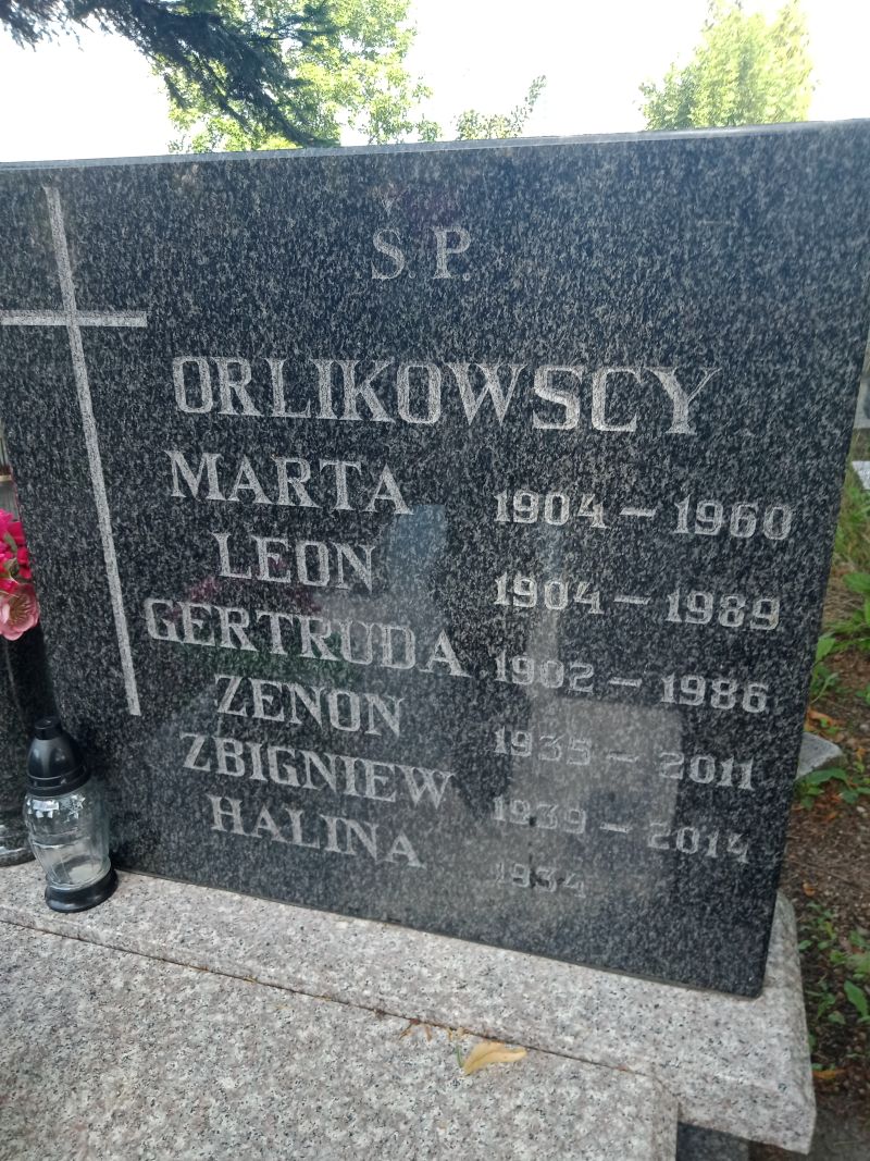Halina Orlikowska 1934 Gdynia Orłowo - Grobonet - Wyszukiwarka osób pochowanych