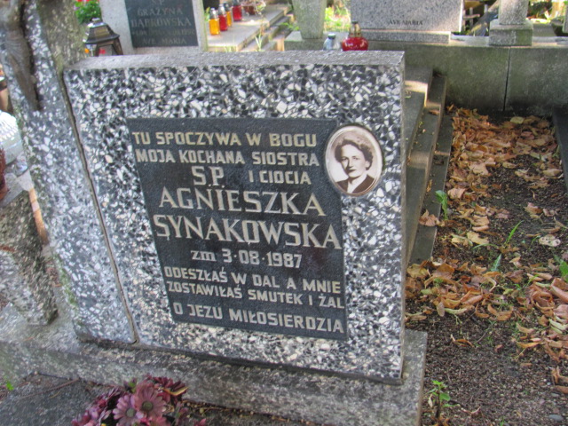 Agnieszka Synakowska 1907 Gdynia Orłowo - Grobonet - Wyszukiwarka osób pochowanych