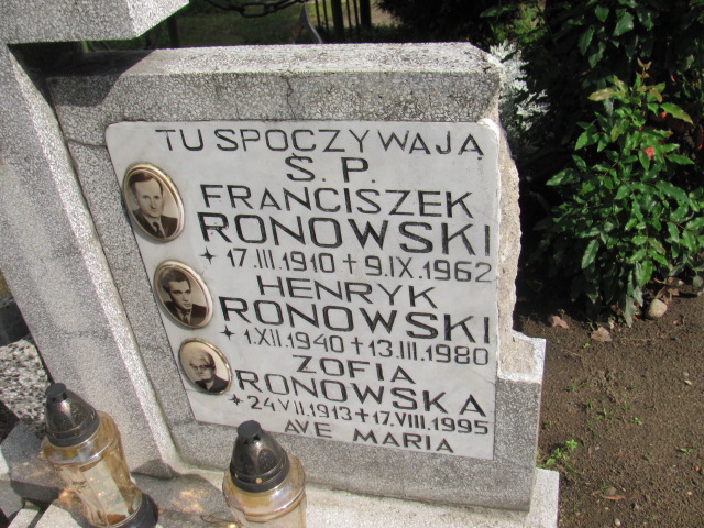 Grób Franciszek Renowski