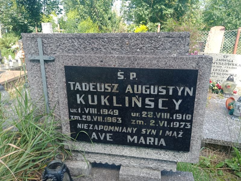 Augustyn Kukliński 1910 Gdynia Orłowo - Grobonet - Wyszukiwarka osób pochowanych