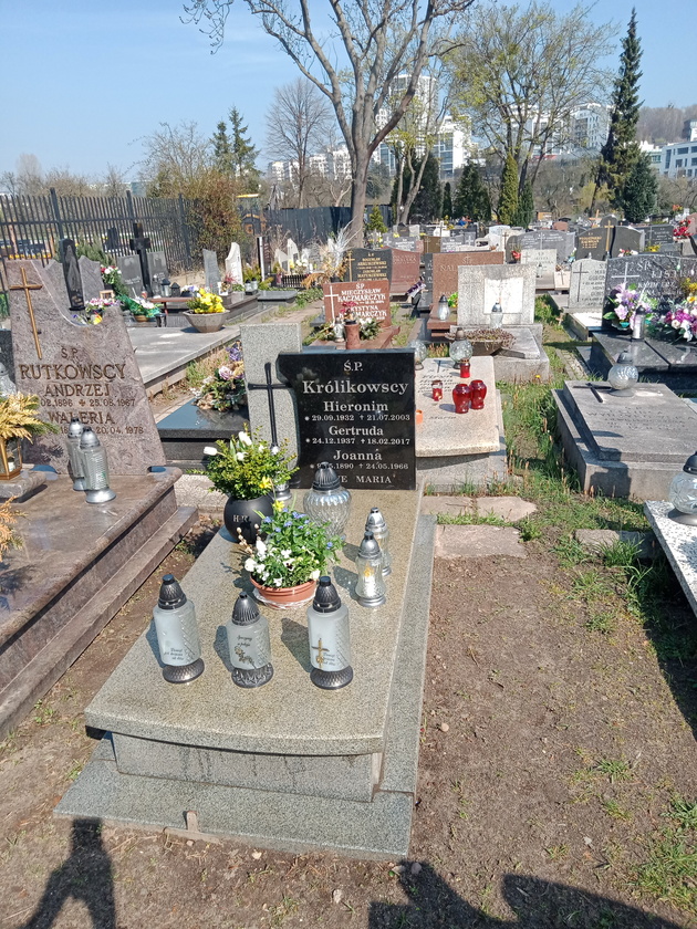 Gertruda Królikowska 1937 Gdynia Orłowo - Grobonet - Wyszukiwarka osób pochowanych