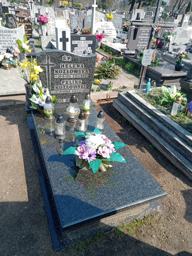 Helena Kozłowska 1911 Gdynia Orłowo - Grobonet - Wyszukiwarka osób pochowanych